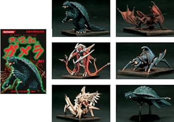 KONAMI - KONAMI　SFムービーセレクション　大怪獣ガメラ　vol.1全6種セット Amazon.co.jp: SFムービーセレクション 大怪獣ガメラVol.1 生誕