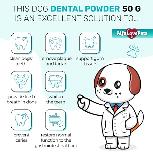 Dog Dental Powder ✿ Plaque Off Powder Dog ✿ 50 G