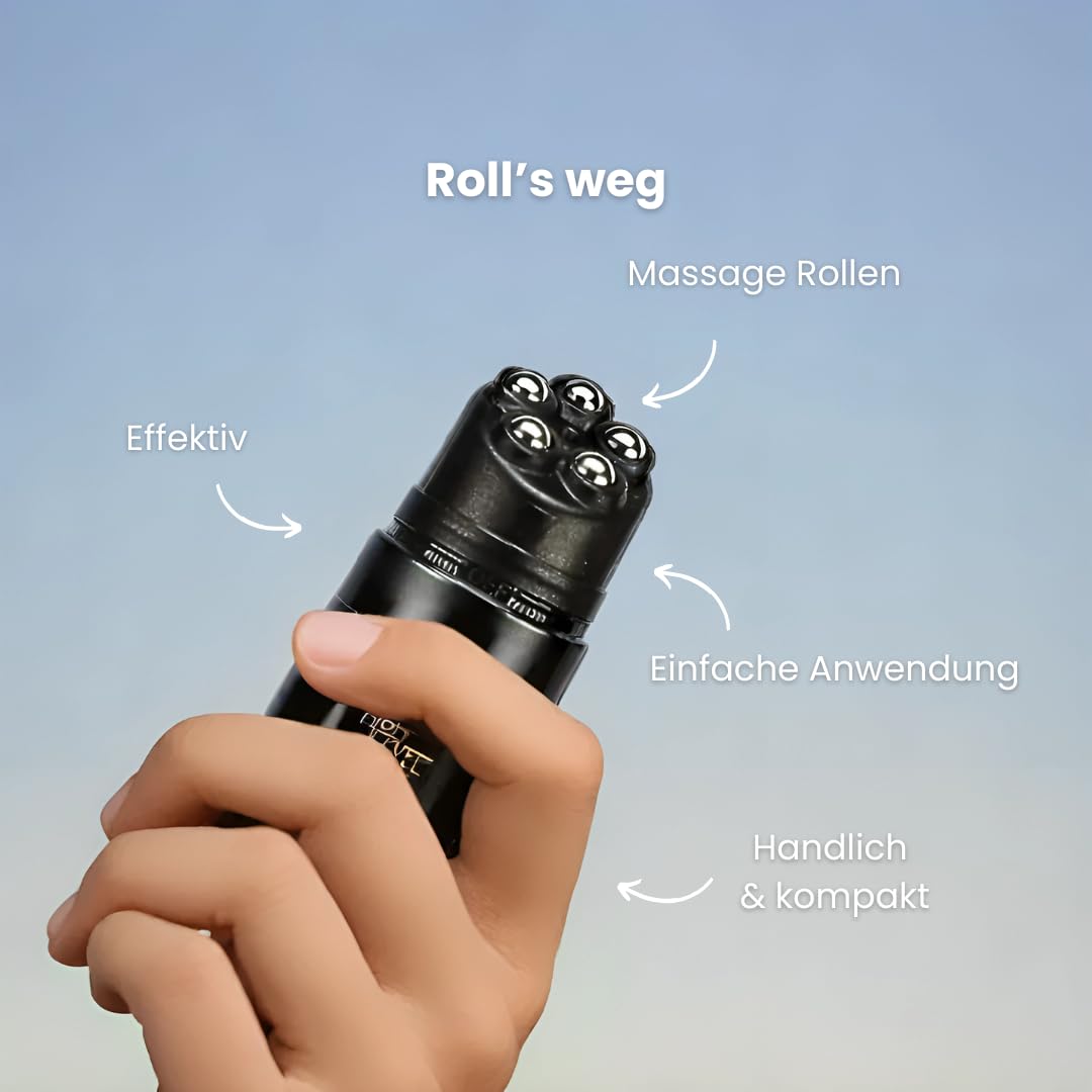 High Level Roll’s Weg wärmender Schmerz-Roller | sofortige Wirkung bei Rücken-, Nacken- & Gelenkschmerzen | gegen Migräne, Arthrose & Verspannungen | mit Teufelskralle & Aloe Vera (1)