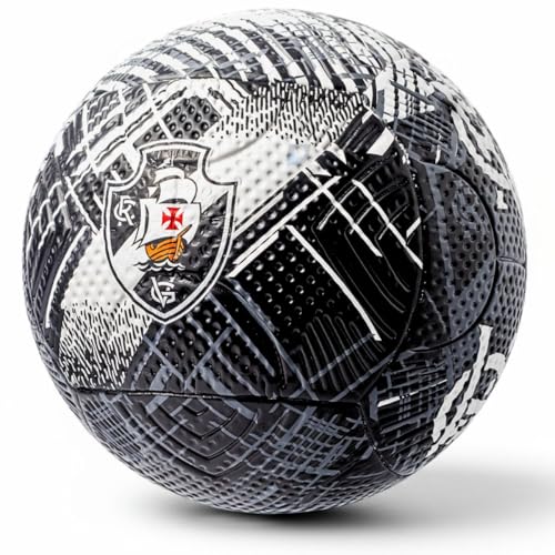Bola de Futebol Vasco Da Gama Clube Time Oficial Campo Treino Colada Sem Costura Tamanho 5 PVC Jogo...