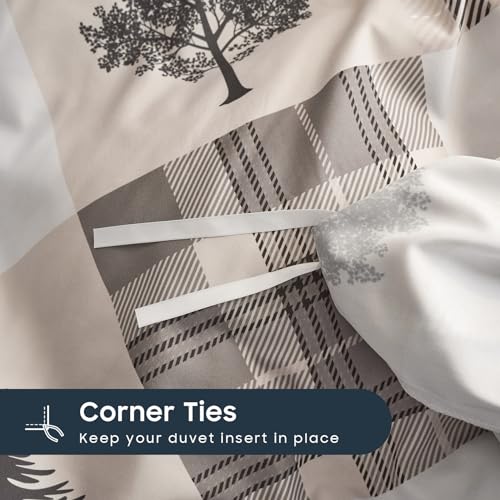 Wake In Cloud A0551-BT3-Q(J) Rustic Duvet Cover Set thumb #6