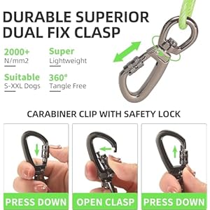 Dog tie out cable 102025305070100 feet suitable for dogs up to 350 pounds dog cable with swivel buckle lightweight non winding for outdoor camping yard dog cable   cucciolini doodles