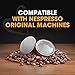 Italian Coffee for Espresso Lovers pods compatible with Nespresso Original machines, Italian Expresso capsules (100 Lungo regular pods, 100 Count (Pack of 1))