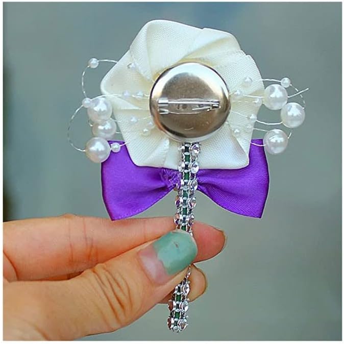 コサージュ 入学式 フォーマル 結婚式 メンズブートニアブートニア花婿花婿花婿付け添人ベストマンブートニアブローチコサージュの装飾 卒業式 Hswyjjpfb 0507 Color E Size Pcs 正規販売店