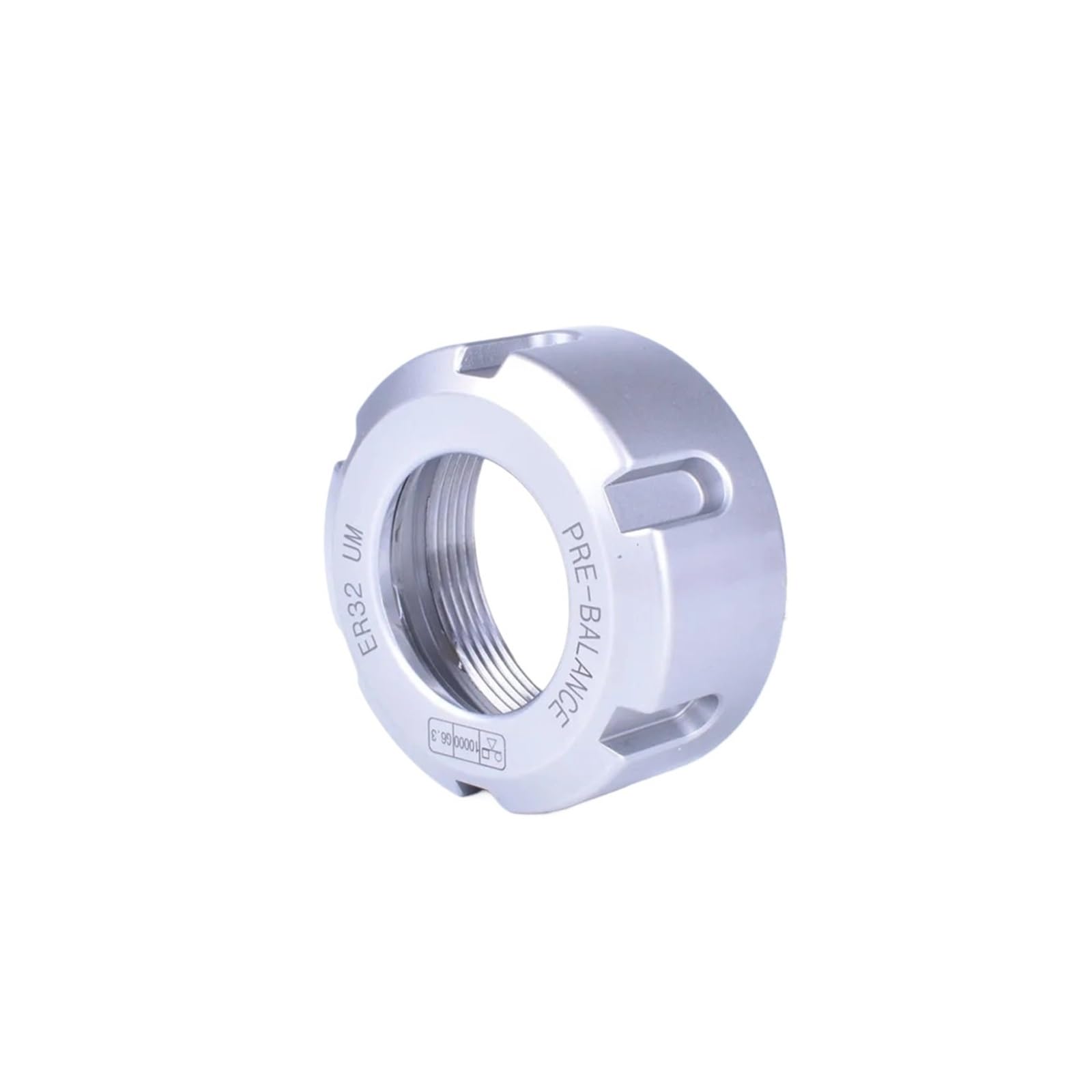 Ozliyy Er8-A Er Collet Chuck Nut Er8/Er11/Er16/Er20 /Er25/Er32/Er40 A/M/Um Type For Cnc Lathe Milling Cutter Router Bit Holder(Er8-A)