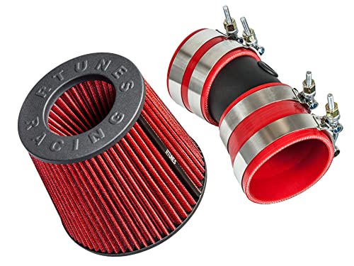 Hps Performance Kit De Admisión De Aire Corto Negro + Escudo | Meses