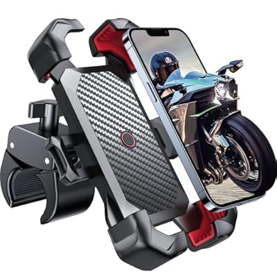 JOYROOM Motorcycle Phone Mount, [1s Auto Lock][...