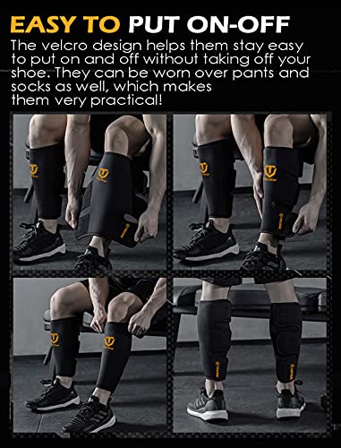 Taview Weightlifting Deadlift Shin Guards, Calf Support Brace 5Mm Thick Neoprene For Easywear Deadlift Shin Guards,Training Pants And Tights, Ultimate Shin Protection #TOP3