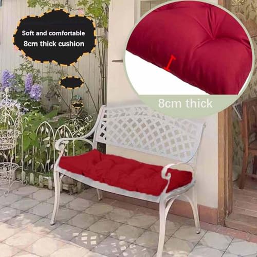 Coussin de banc de jardin imperméable 120 cm pour vos soirées terrasse - 5