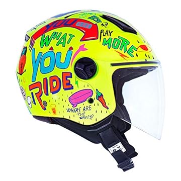 CAPACETE NORISK ORION FREE AMARELO 58/M