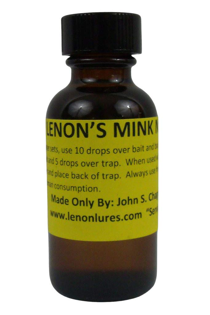 Lenon's Mink Nature's Call Lure 1 oz. Bottle - On the Market Every Year Since 1924