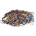Alliance Rubber Bands, Assorted Large, Medium, Small Sizes & Thickness, Assorted Colored Elastic Bands (1 Pound)
