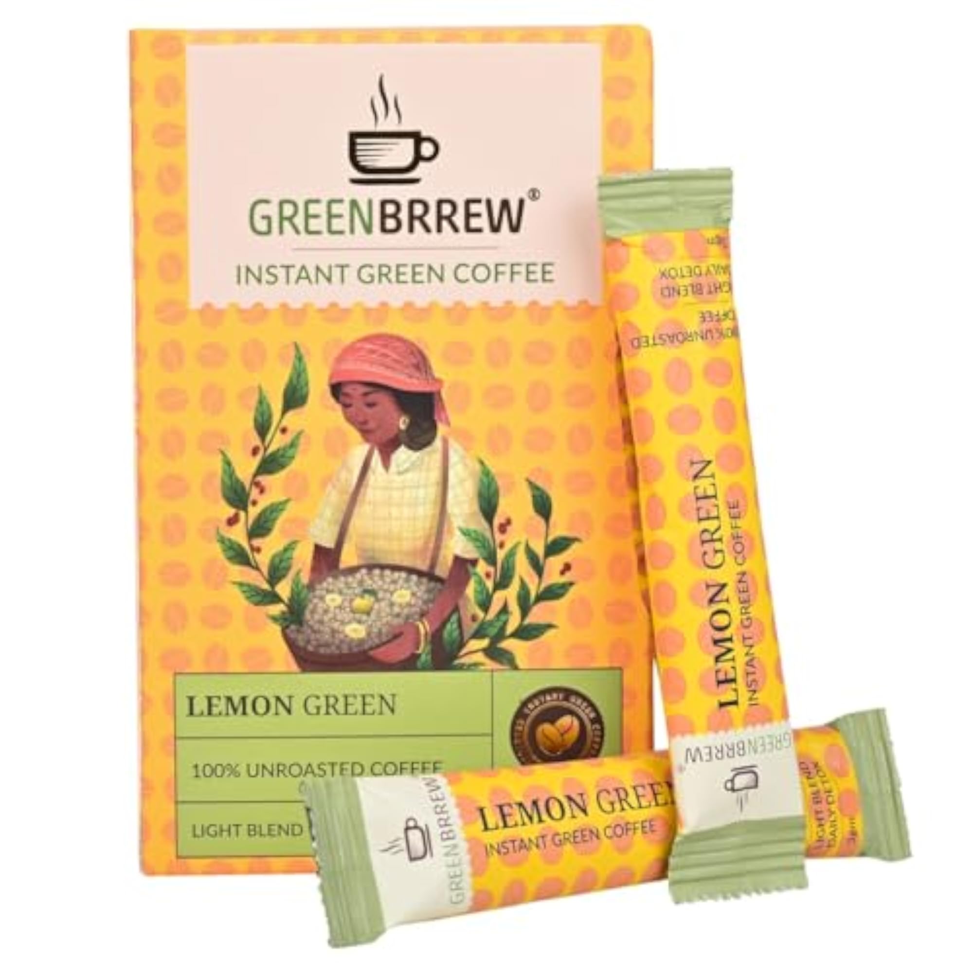 Lemon Green Coffee Detox Blend, 20 Servings
