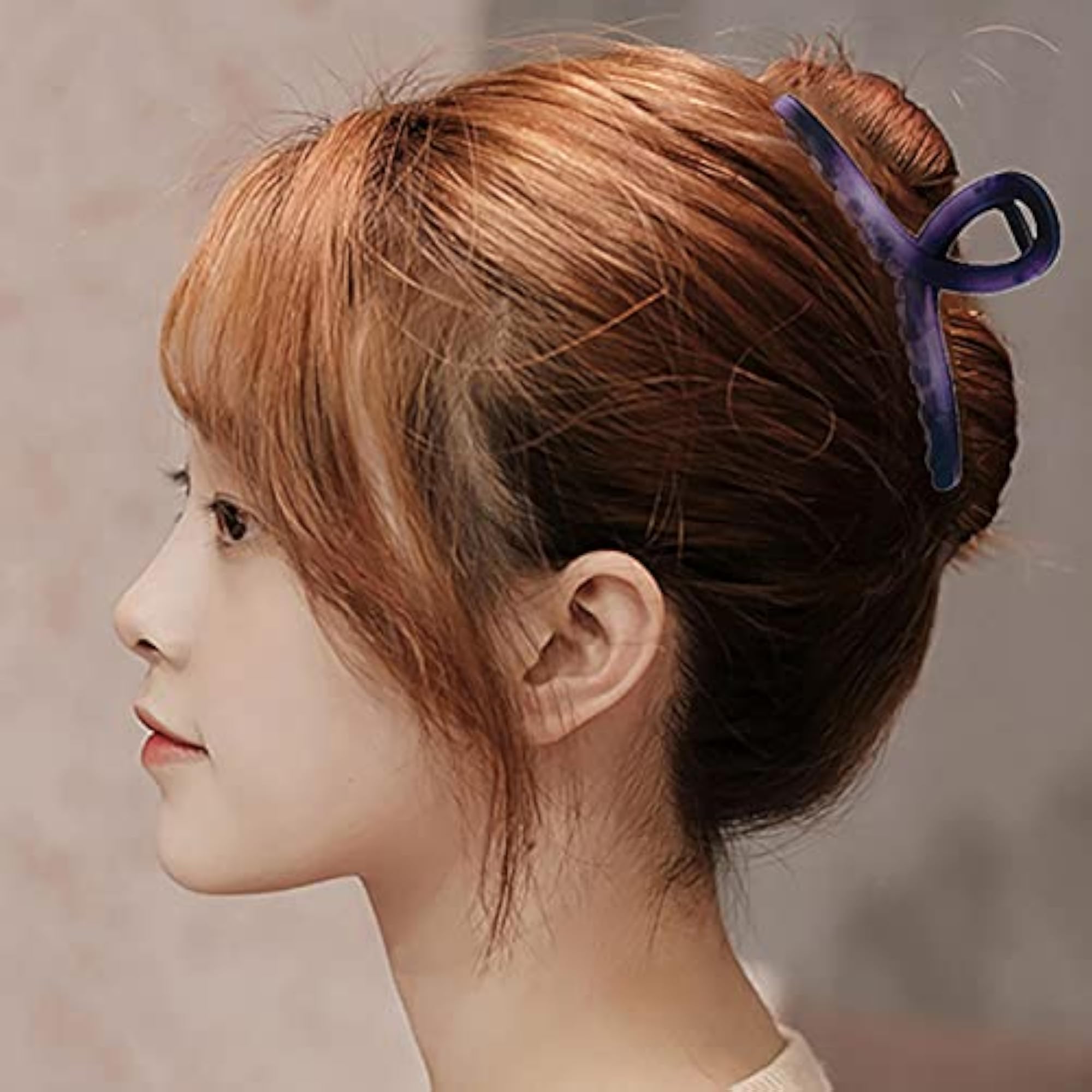 Multicolor Hair Claw Clips, 5PCS Set for Parties