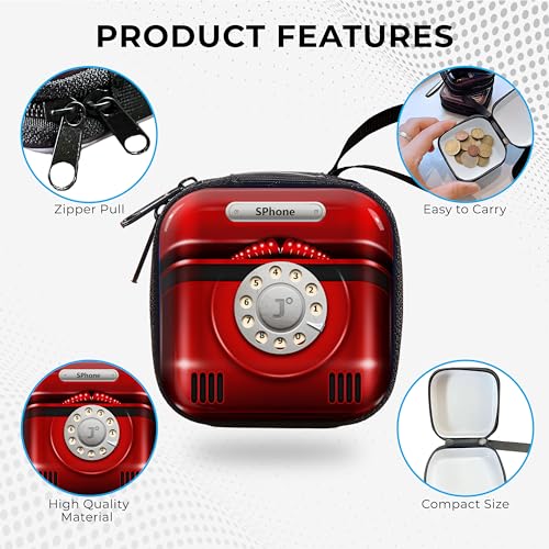 Image of Kraptick Multipurpose Coin Pouch for Men & Women, Compact Coin Organiser, Cash & Coin Holder Pouch, Stylish Mini Money Pouch for Everyday Use (Maroon)