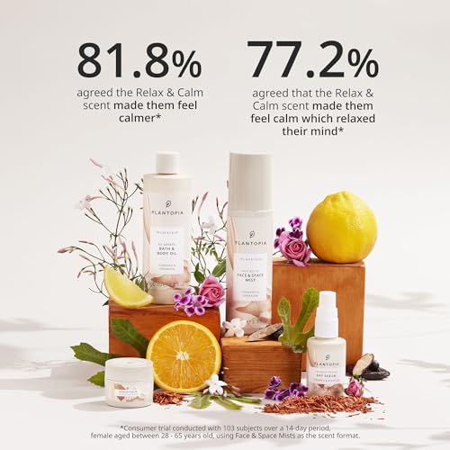 Plantopia In Good Repair Face Serum, 27 ml - Relaxing & Calming Turmeric & Geranium - Cruelty Free Vegan - Hydrating Skin Repair Serum - Image 4