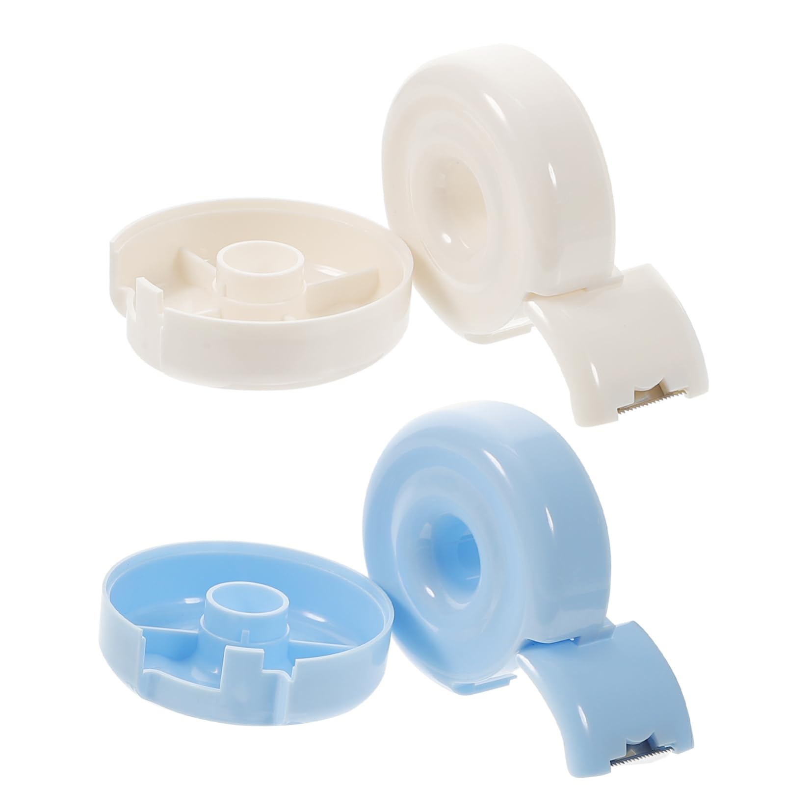 STOBOK 4 Pz Porta Nastro Distributore Di Nastro Termico Lama Del Distributore Di Nastro Distributore Di Nastro D'epoca Fettuccia Bambino Piccolo Nastro Addominali Carta Giapponese