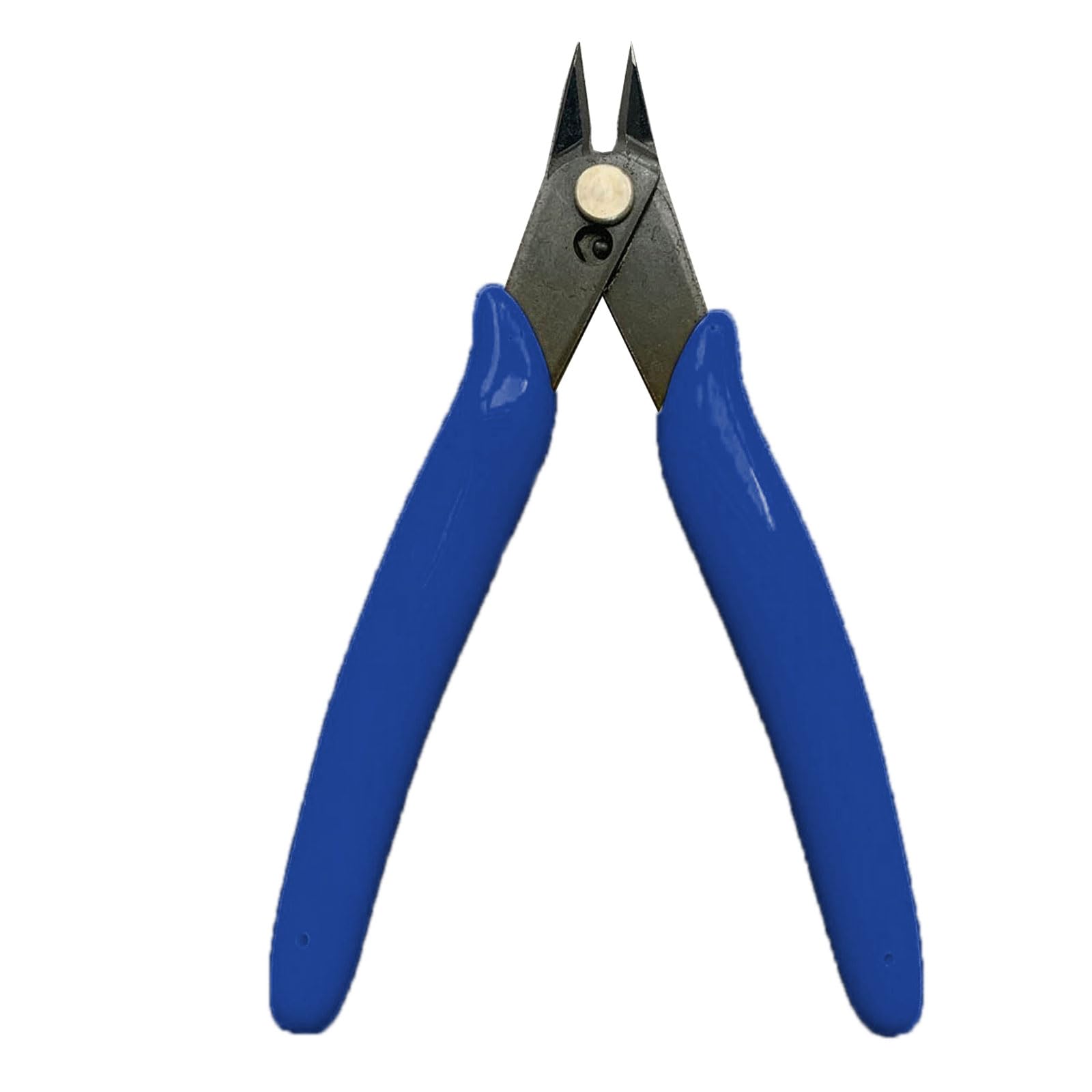 Msioytog Navy Blue Electronics Wire Cutter Pliers Jewelry Tools Angled Plier Iron Perfect For Model Making And Jewelry Model Building Tool