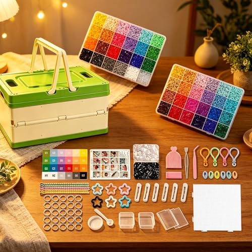 Juego de cuentas fusibles para compartir tardes de arte y manualidades en familia 7