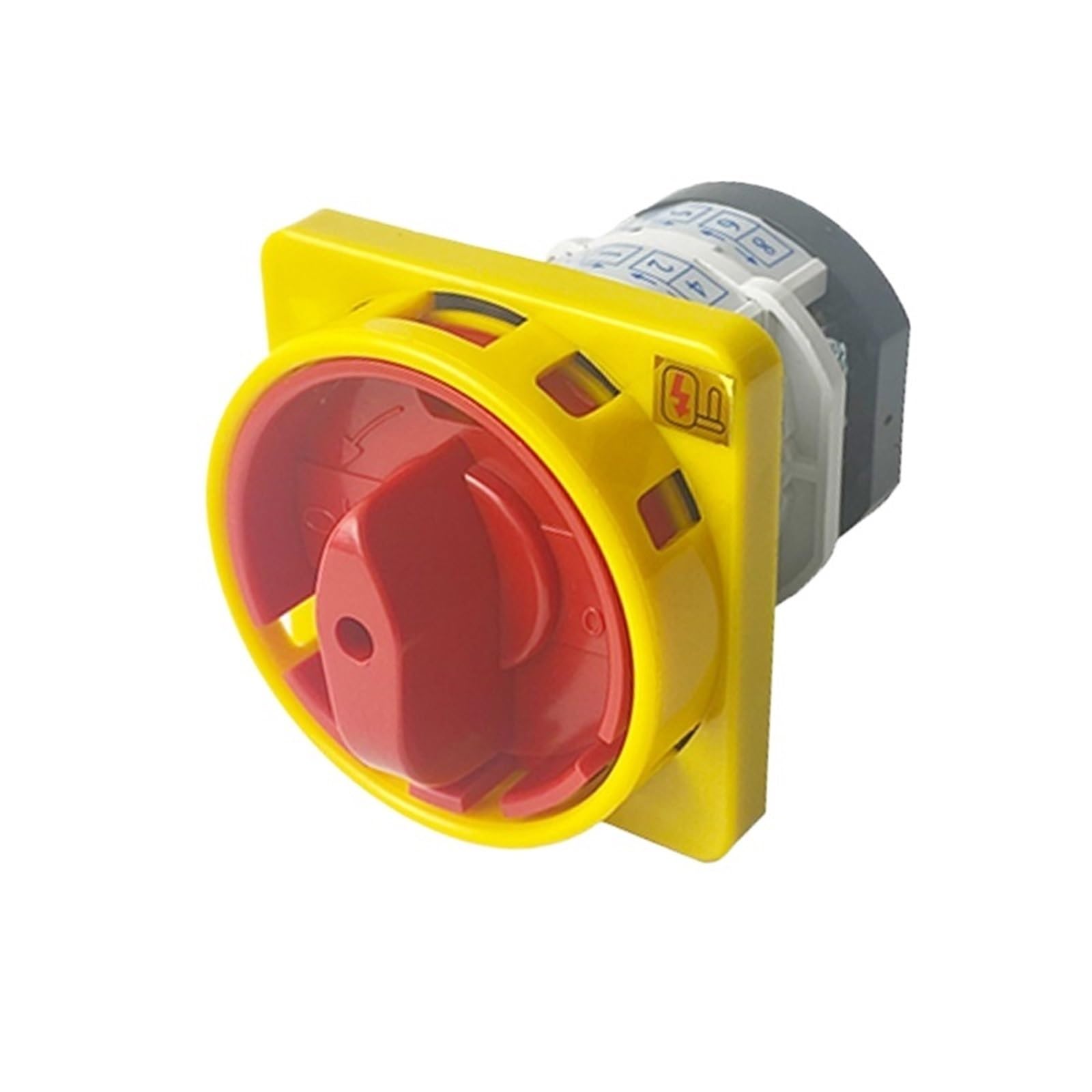 JNURGWLYH Combination Switch YMZ12-32/2GS Padlock Type Conversion 2 Gears 2 Sections White Middle Section