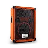 El woofer de 20cm (8") garantiza el máximo rendimiento en los entornos más variados: desde la reproducción de música en bares, hasta fiestas privadas o Karaokes. Además, aparte de su calidad de reproducción sonora, este altavoz también ofrece un aspecto digno de exhibición: ¡su color naranja chillón captará todas las miradas!
