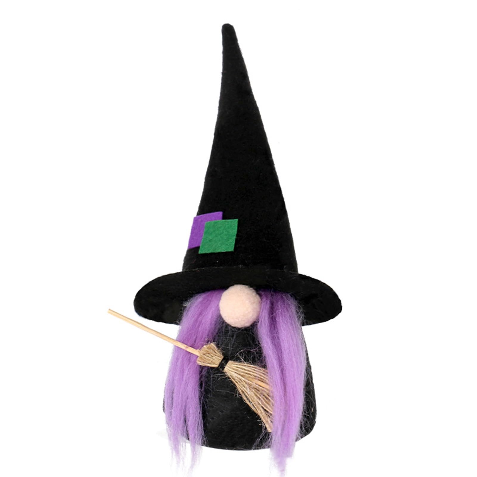 pidodou Halloween Gnome Figurine Faceless Dwarf Decor Soft Fabric Ornament