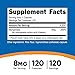 Nutricost Chelated Manganese Supplement 8mg, Amino Acid Chelate, 120 Capsules, 120 Servings - Gluten Free, Non-GMO and Vegetarian Friendly