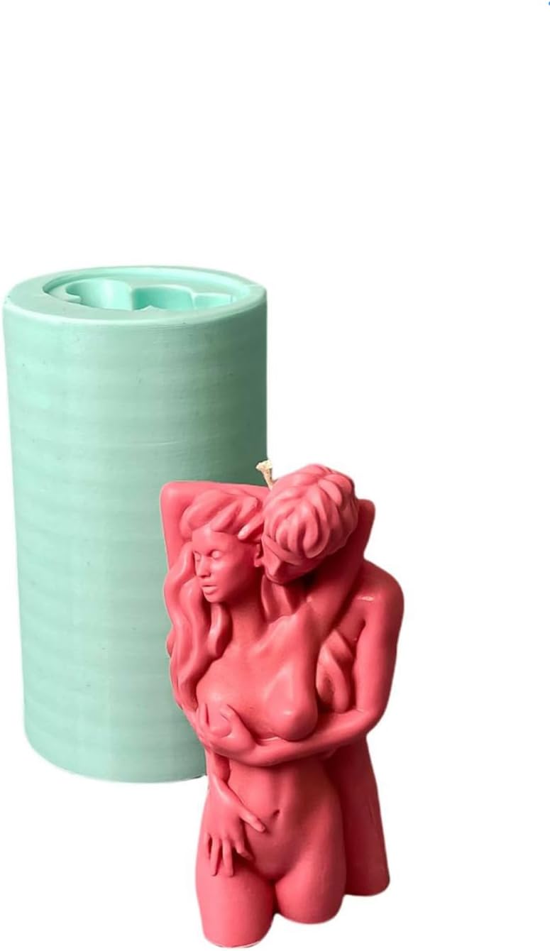 Lovers candle mold Sexy couple mold Couple men and woman mold In Love Valentine's day candle mold Two loving hearts Pair in love mold