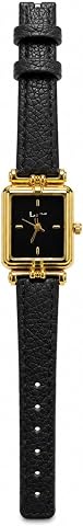 Women's Fashion Leather Strap Wrist Watch Slim Fashion Quartz Watch Ladies Watch for Daily Use and Occasions Perfect Gift for Women