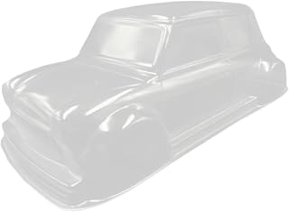 Dynwave 8,27" distância entre eixos carroceria shell 1:10 rc carro plano shell carroceria fácil de instalar universal transparente engrossar material