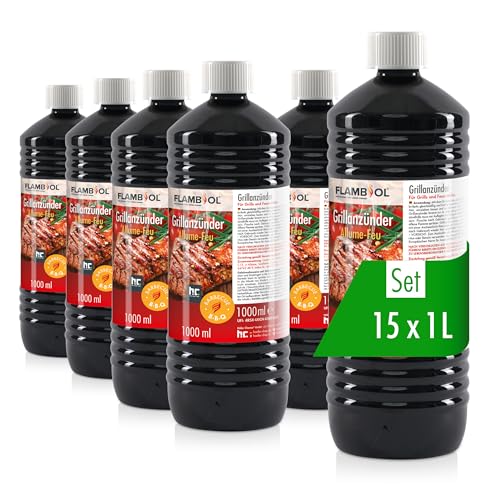 HC- Grillanzünder flüssig 15 x 1 Liter