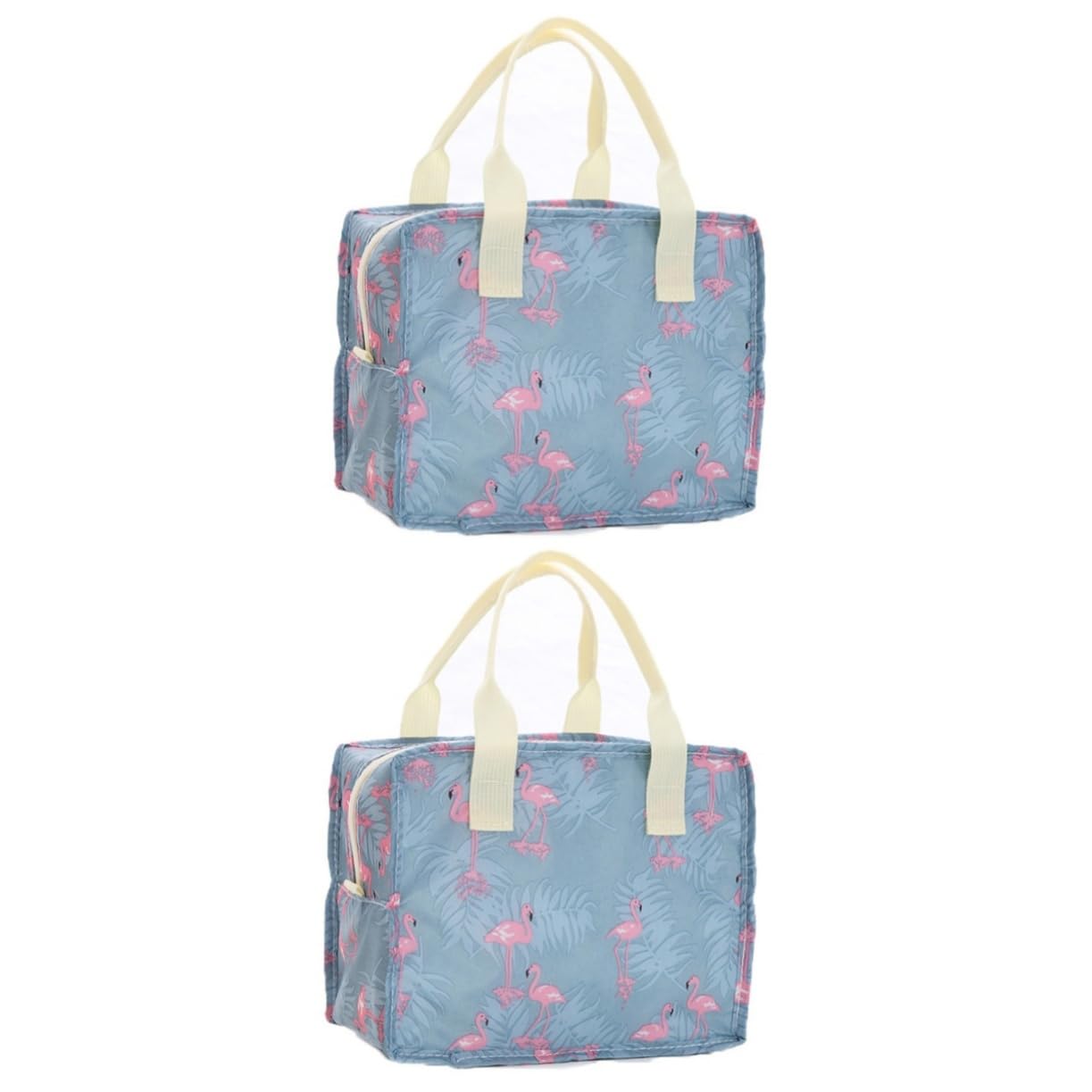 BESTonZON 2 Piezas Bolsas Termicas Bolsa Termica Llevar Bolsa De Almacenamiento Bolsa De Transporte Caja De Almuerzo Dibujos Animados