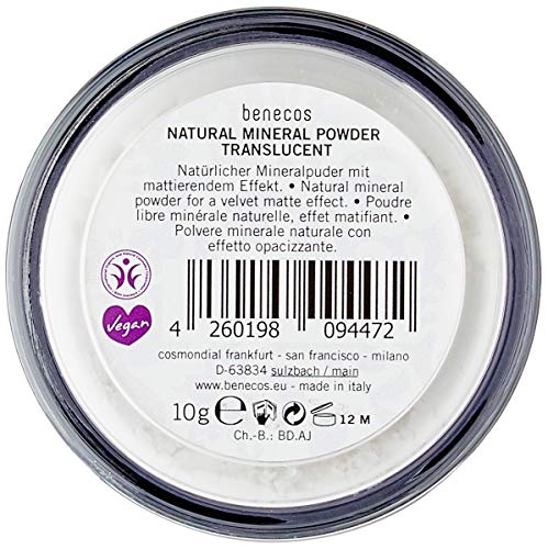 Benecos Loose Mineral Powder: Translucent, Talc Free #TOP2