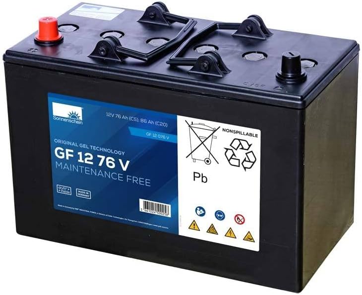 Exide Sonnenschein GF 12 076 V Dryfit Lead Gel Drive Battery 12 V 76 Ah (5h) VRLA