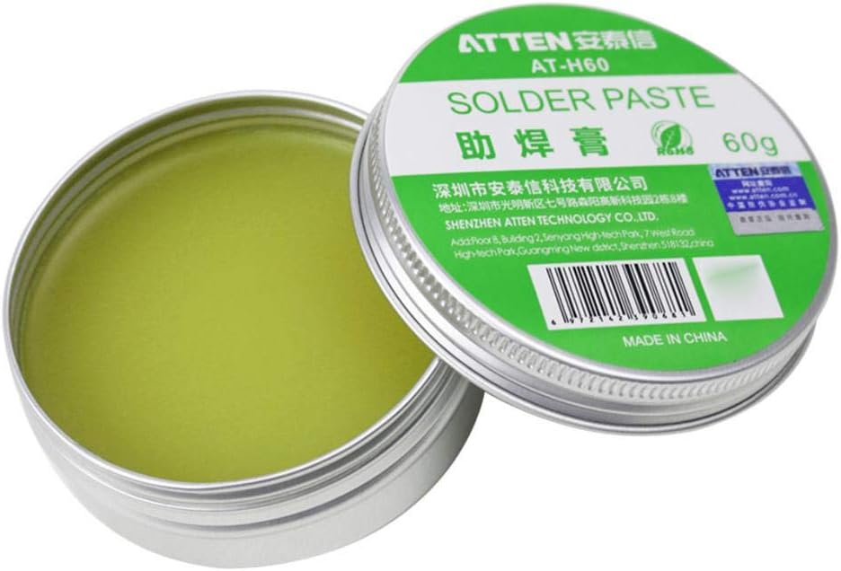 Environmental Soldering Solder at-H40 Lead-Free Halogen-Free Easy to Tin for Mobile Phone Computer Repair BGA Welding Circuit Board PCB High Synthetic Rosi - AT-H60