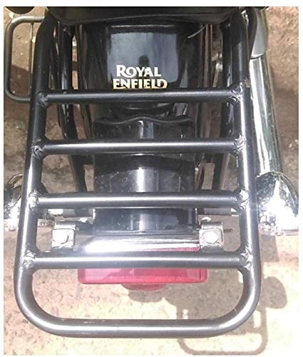 Aow Attractive Offer World Heavy Quality Carrier (Black) for Royals Enfiield Classic All Modles-image-26