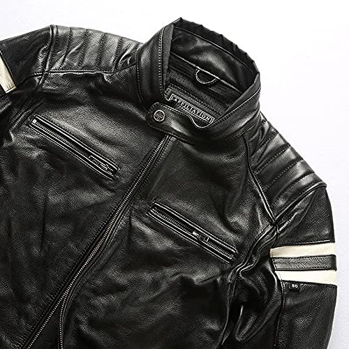 上質 カウハイド 50's パテッド シングルライダース レザージャケット