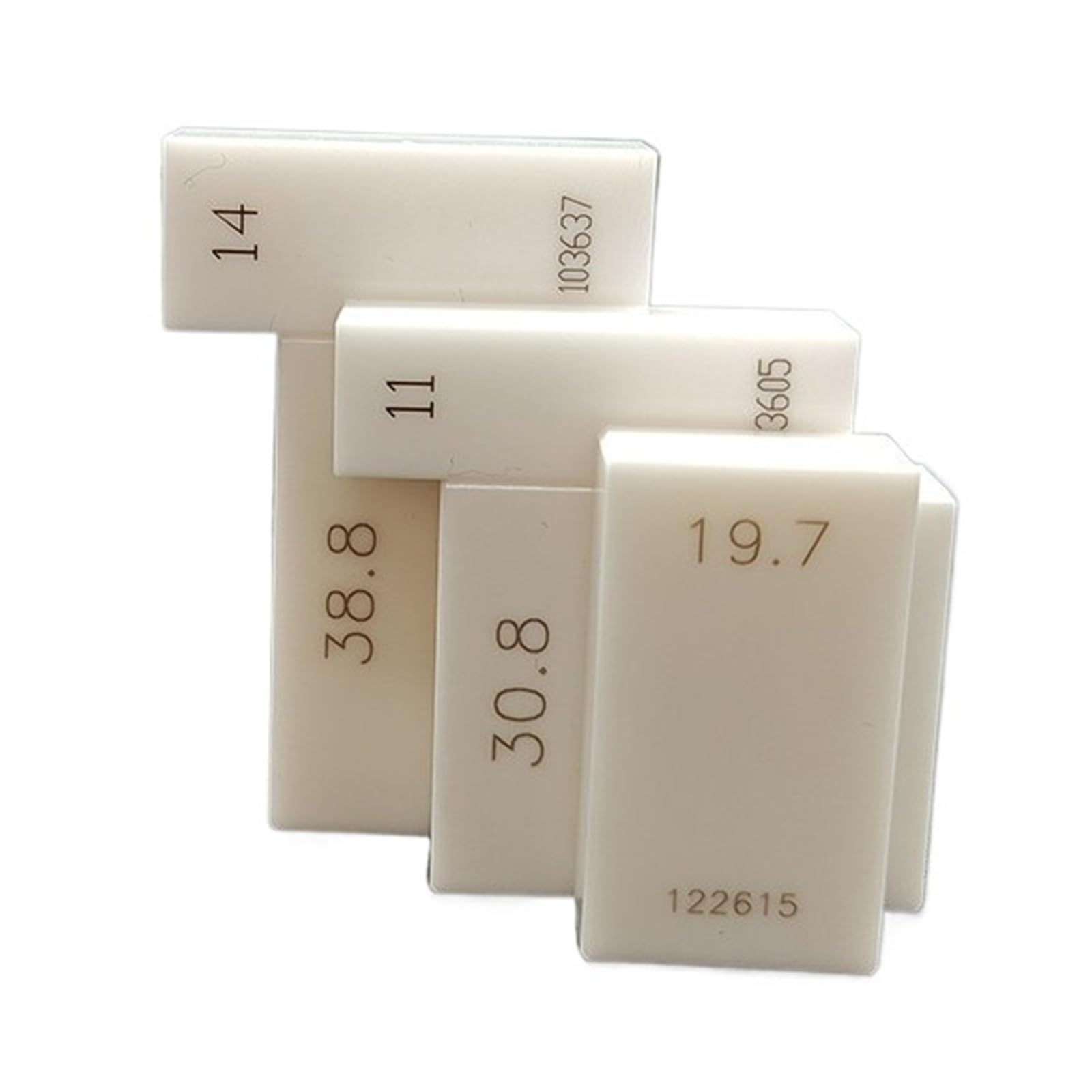 1PC ceramiczny blok pomiarowy 0.5MM-100MM narzędzia do kalibracji i kontroli do suwmiarek i mikrometrów do obróbki drewna Precyzyjny pomiar(100mm)