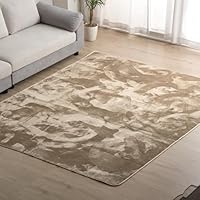 Amazon | タンスのゲン ラグ 3畳 200×250cm お部屋に馴染む「くすみ