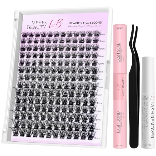 VEYESBEAUTY Siren Cluster Lashes Kit
