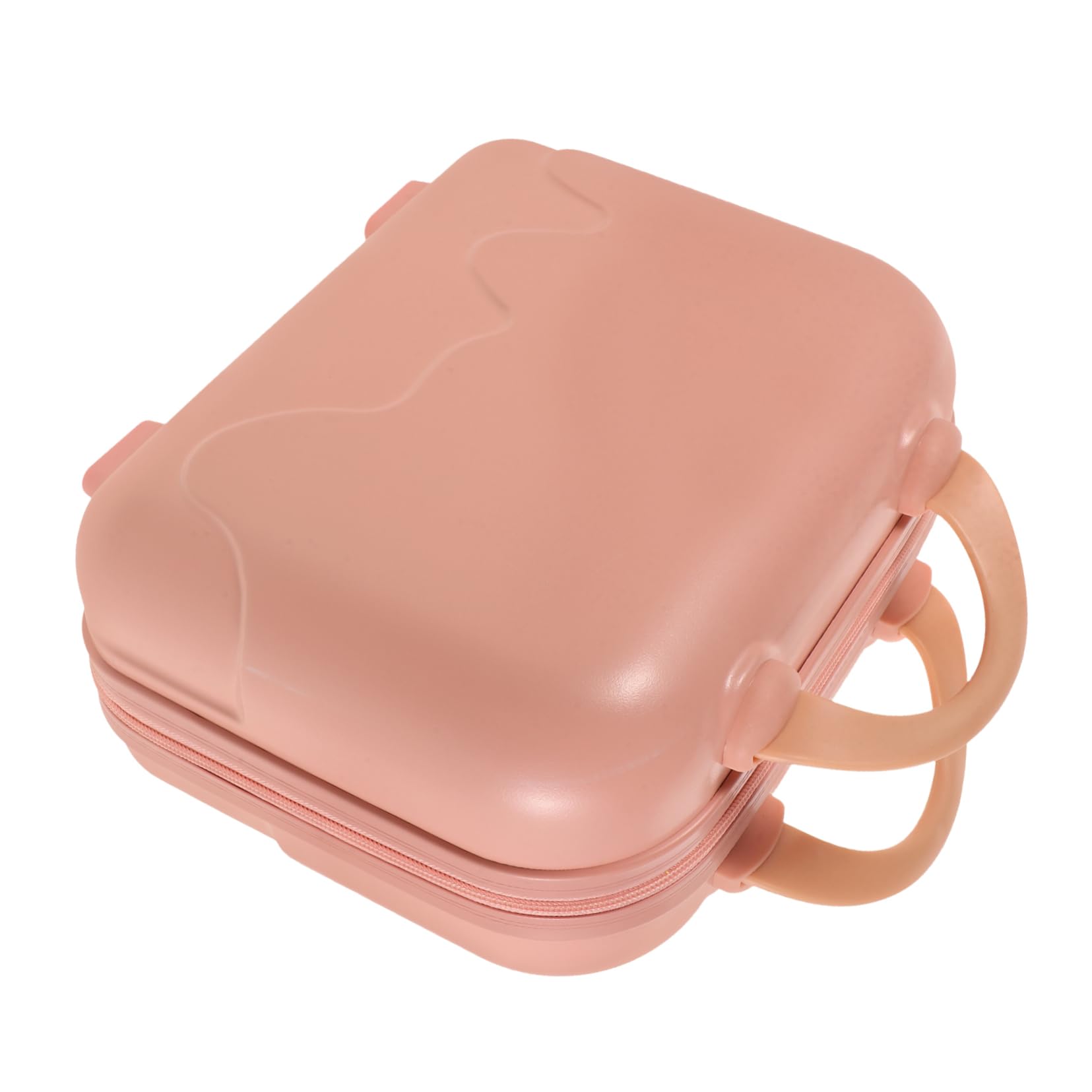 Beauty Case da Viaggio Rosa con Maniglia, Grande Capacità
