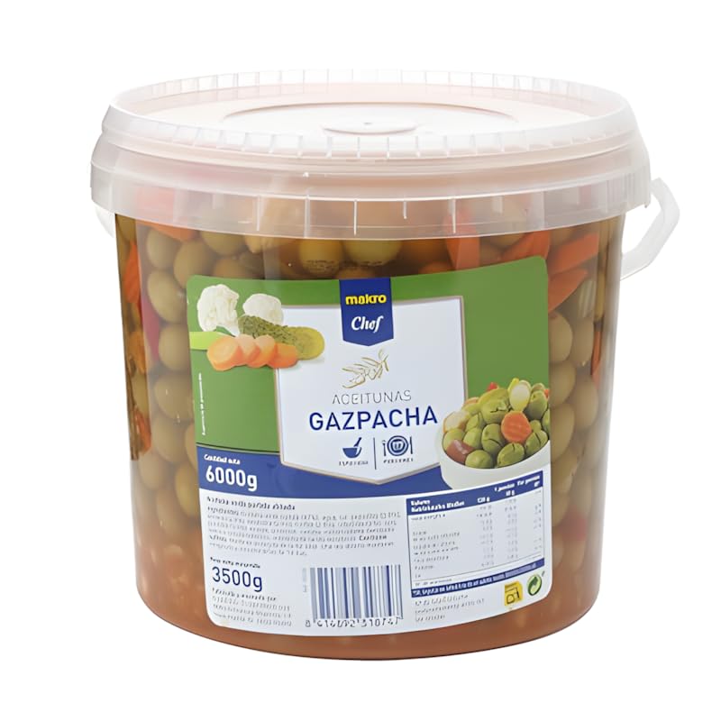 VARIEDAD DE ACEITUNAS (Chef Aceituna gazpacha, Cubo de 3500gr.)