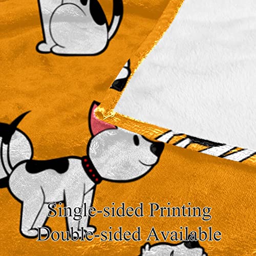 Couverture polaire chiot lit confortable jeté de canapé plaid doux - 5