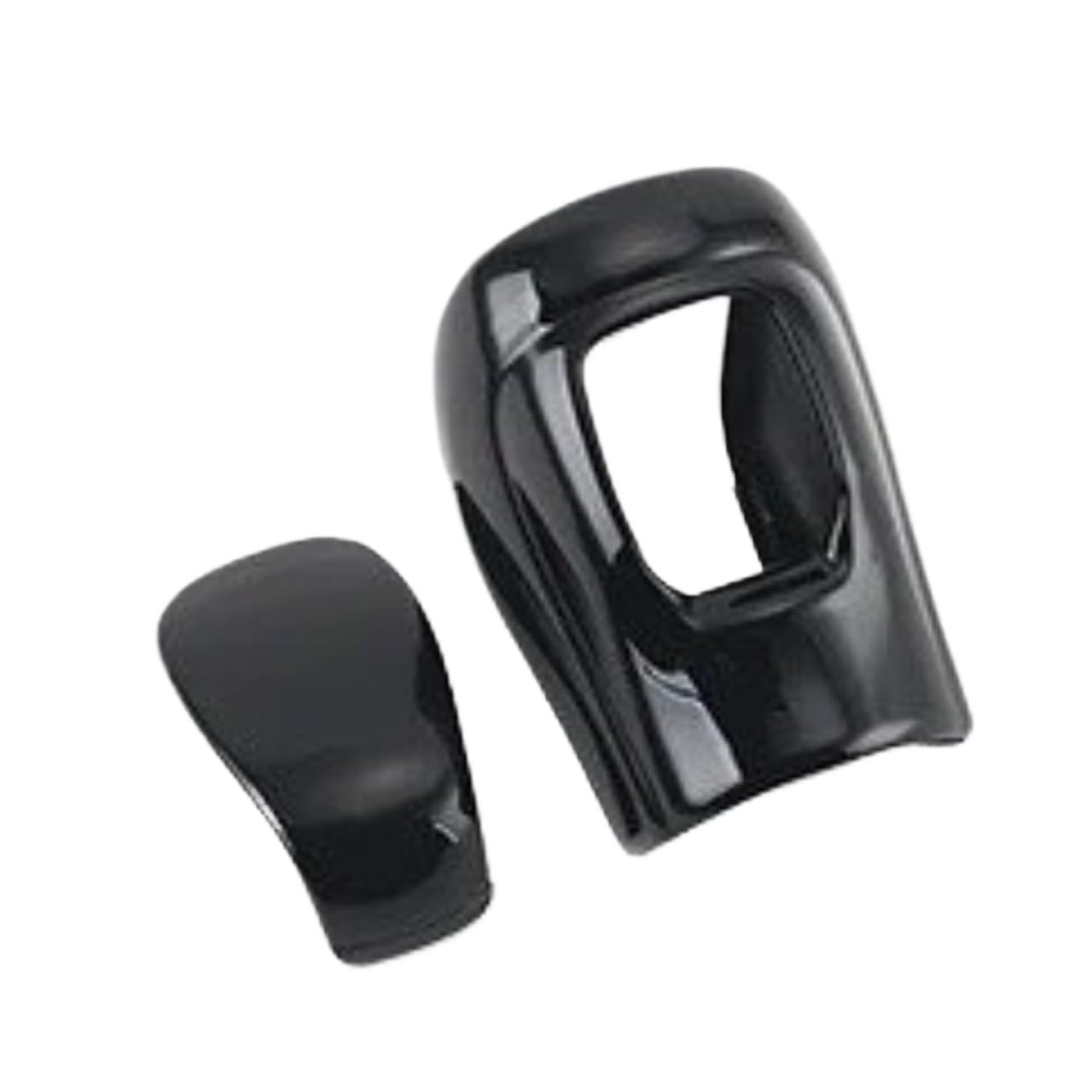 tusgt Gear Shifter Knob Head for CRV for HRV for Vezel for ZRV for WRV 2021-2024 Car Gear Head Cover Accessories(Bright Black)