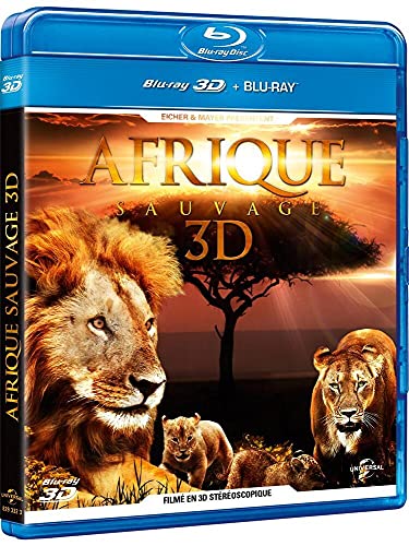 Wild Africa 3D an Extraordinary Journey ( Wild Africa 3D: An Extraordinary Journey ) (3D & 2D) [ Blu-Ray, Reg.A/B/C Import - France ]