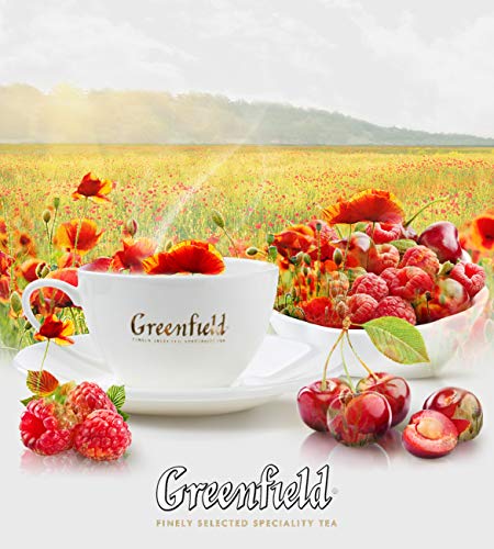 Greenfield Summer Bouquet Herbal Tea Collection Finely Selected Speciality Tea 100 Double Chamber Teabags With Tags In Foil Sachets #TOP5