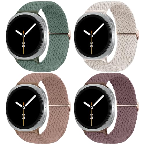 chinbersky 22mm Nylon Trenzado Correa Compatible con Samsung Galaxy Watch 3 45mm/Galaxy Watch 46mm/Gear S3 Classic/Frontier, para Amazfit Balance Correa/gtr 3/4/2/bip 5/Huawei Gt 5/4/3/2 46mm