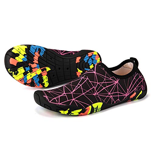 Chaussons Aquatiques Enfant Monnëka - Protection UV50+, Semelle EVA Antidérapante - Pour Plage, Piscine