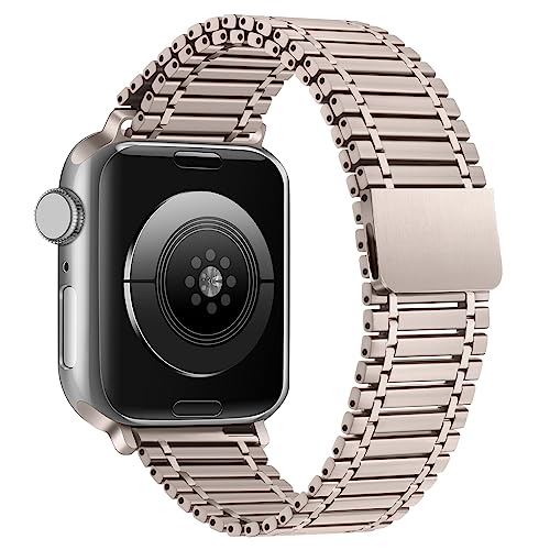 Bracelet en métal Apple Watch en acier élégant pour iWatch Ultra 9 8