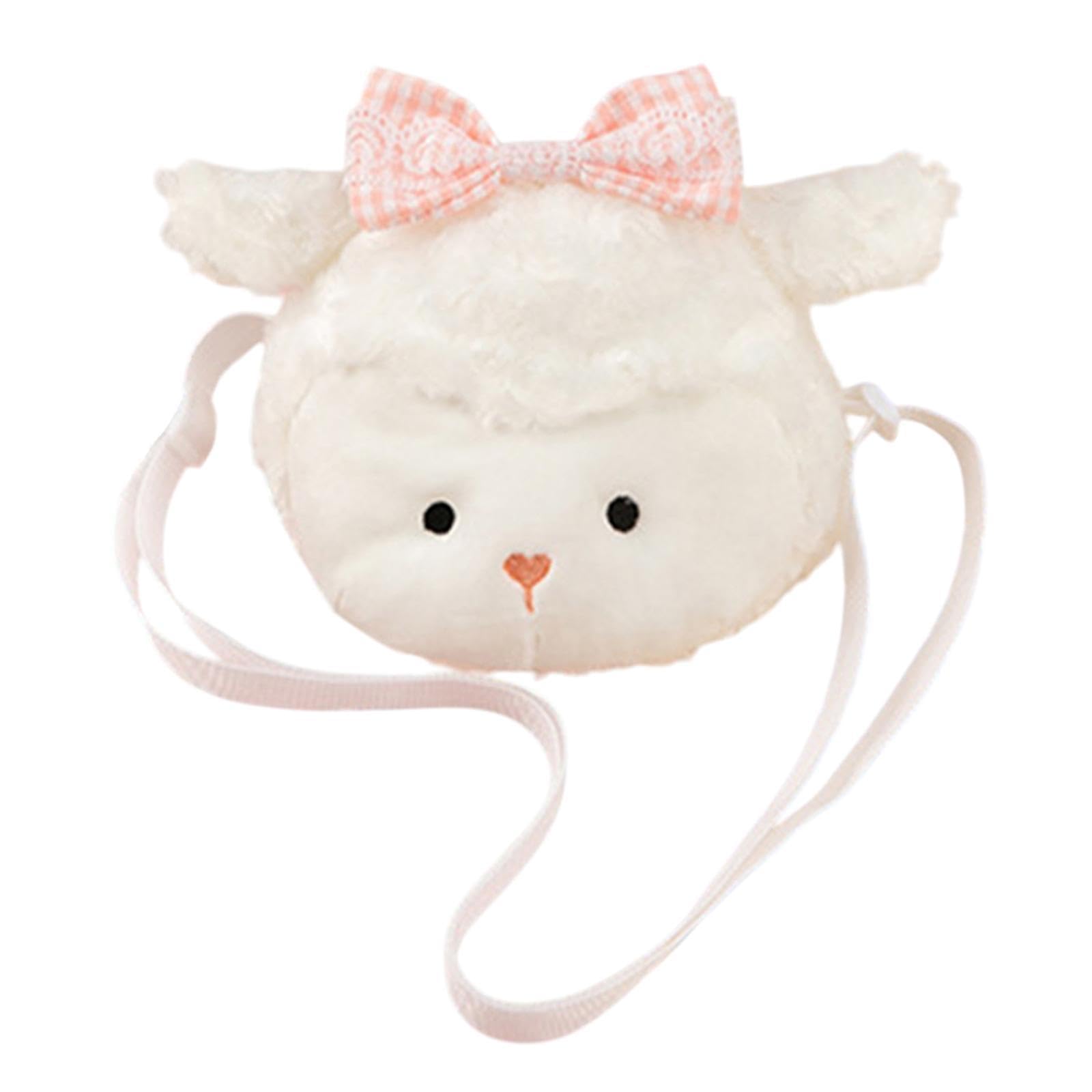 Cute Animal Shaped Crossbody Bag Casual Change Purse for Party Shopping Gift Lamb-image-18